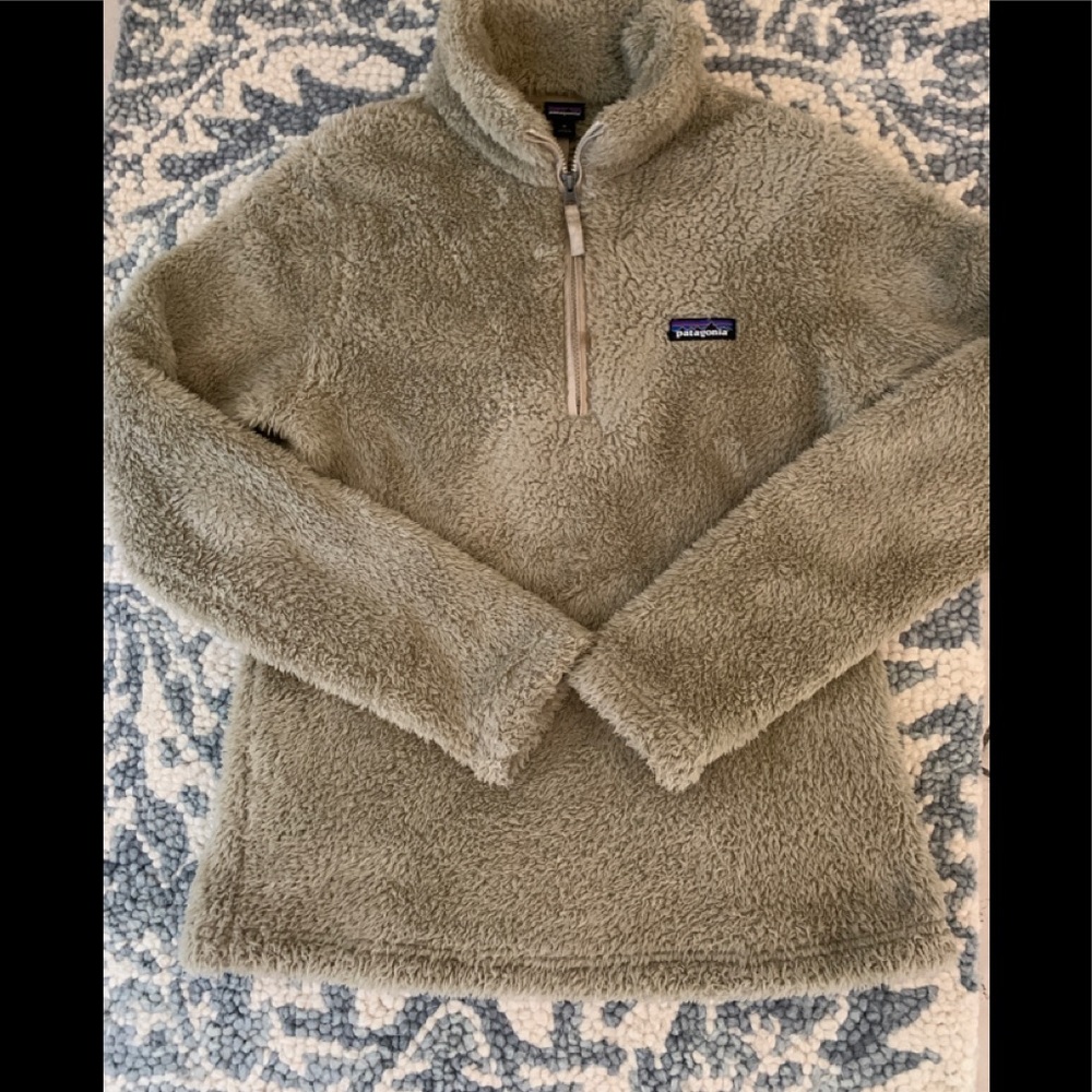 Patagonia fleece pullover super soft ex cond med